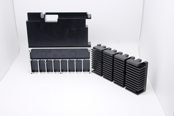 Прессованный Heatsink частей CNC подвергая механической обработке алюминиевый для промышленного оборудования